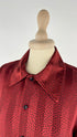 Camicia in seta pois