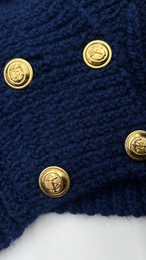 Cardigan corto doppio petto