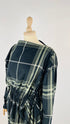 Abito midi tartan