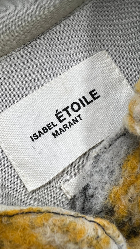 Soprabito bouclé tartan