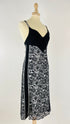 Abito midi in pizzo
