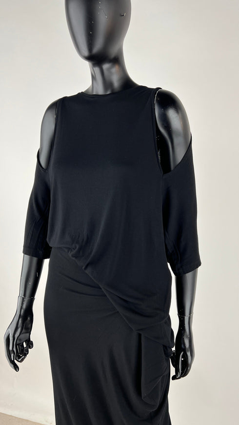 Abito midi cut-out