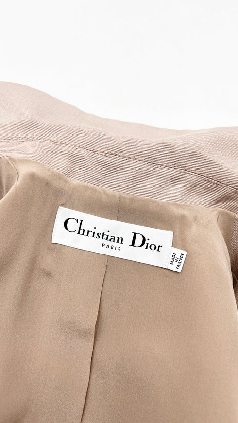 Gilet in seta con cintura