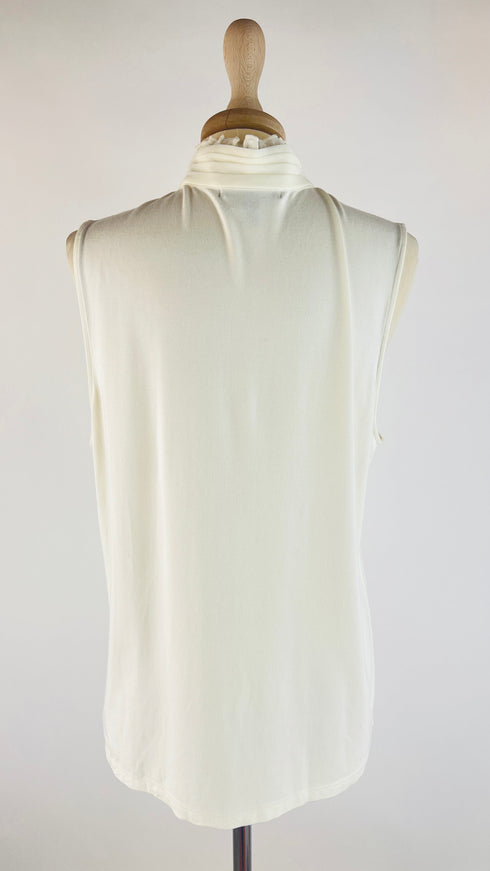 Canotta con volant vintage