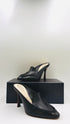 Mules neri con tacco N.38
