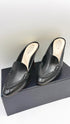 Mules neri con tacco N.38