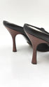 Mules neri con tacco N.38