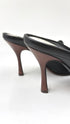 Mules neri con tacco N.38