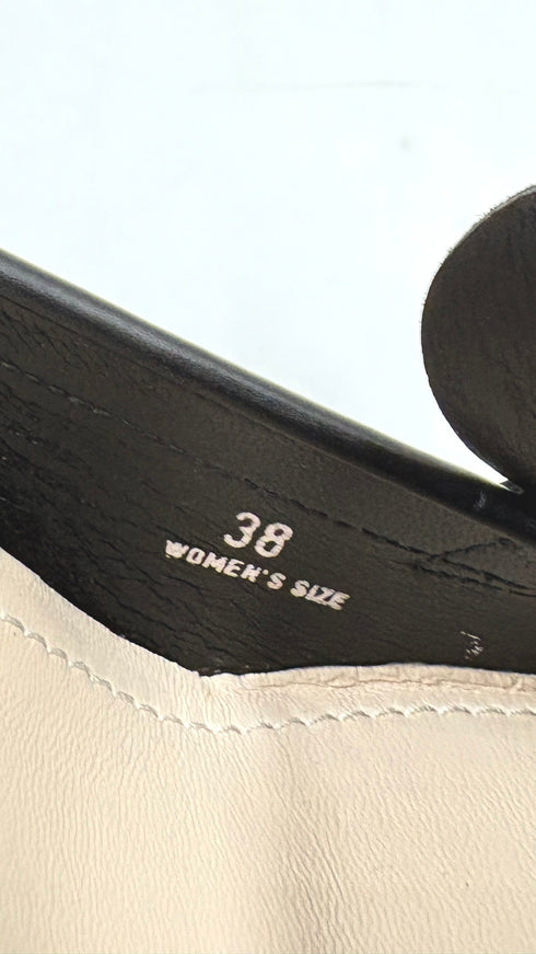 Mules neri con tacco N.38