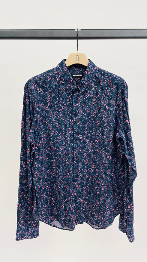 Camicia button-down floreale