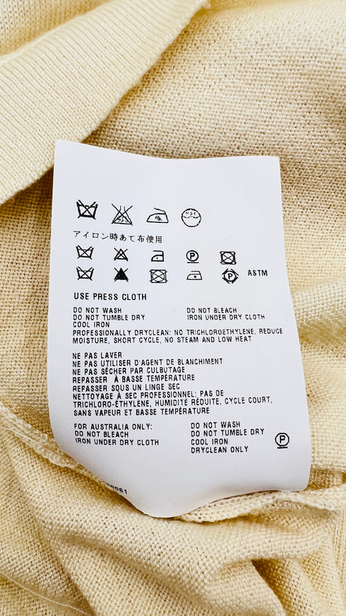 T-shirt in maglina lana/seta