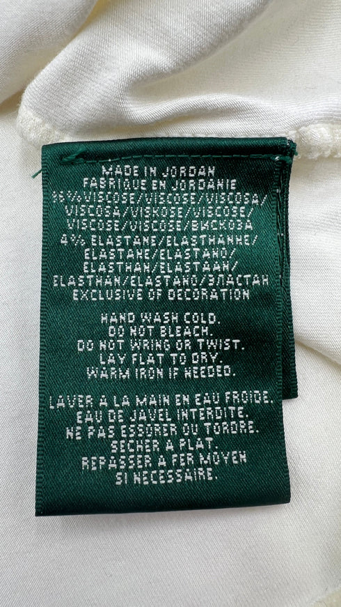 Canotta con volant vintage