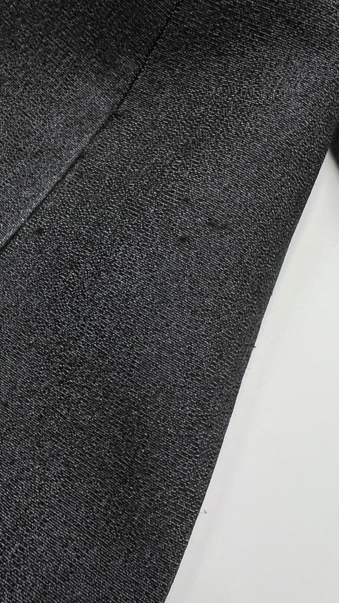 Giacca corta lurex blu