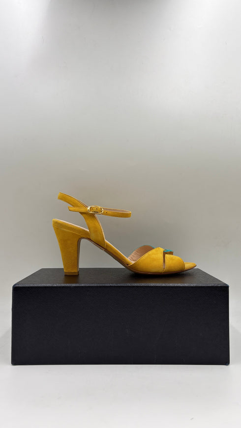 Sandalo in suede "Leaf" N.36/40/41