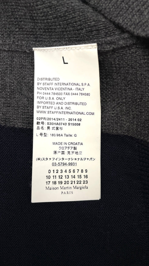 Maglione girocollo lana