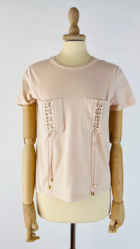 T-shirt con tasche