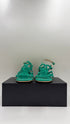 Sandalo in suede verde N.35/36/40/42