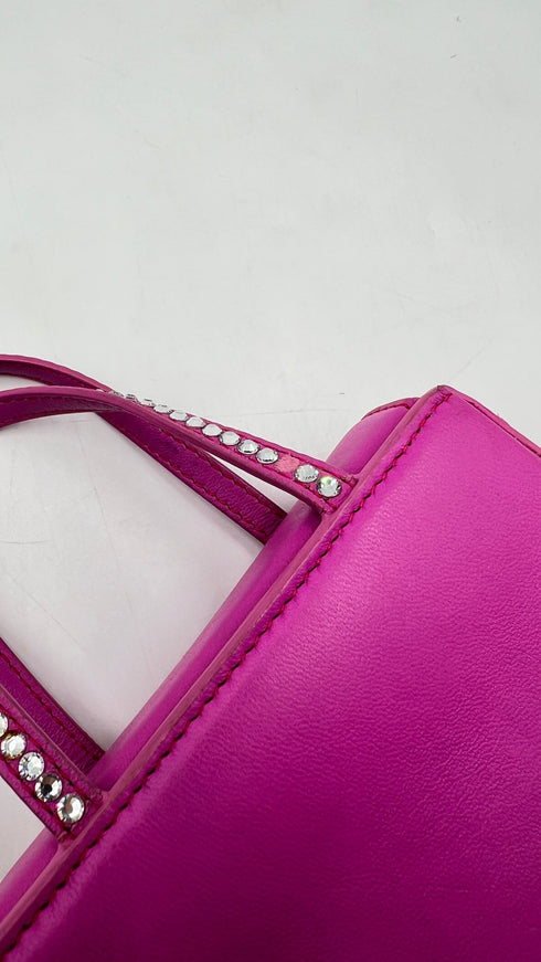 Micro bag con strass