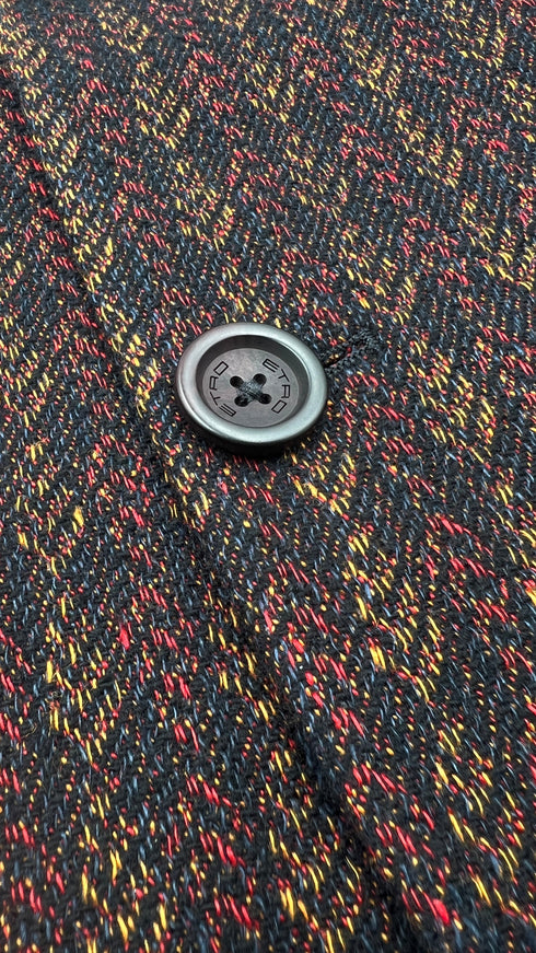 Blazer in lino-cashmere vintage