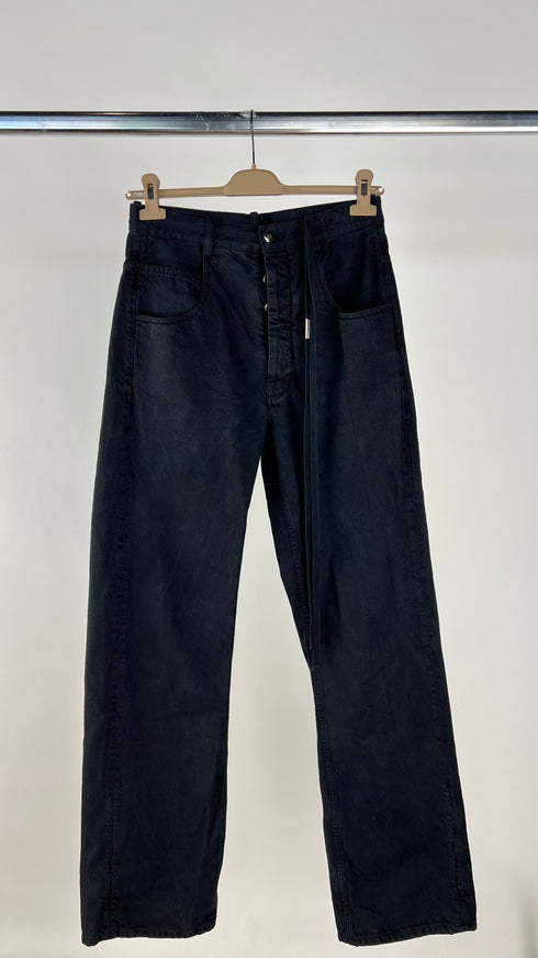 Jeans a gamba dritta