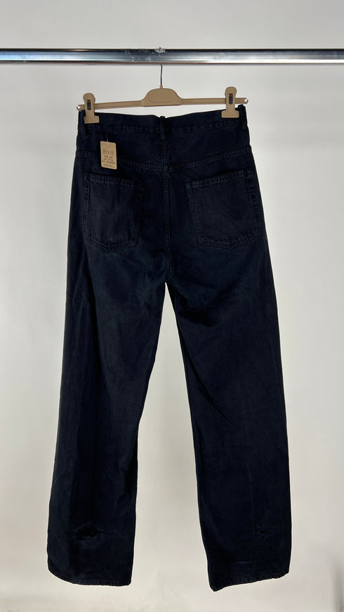 Jeans a gamba dritta