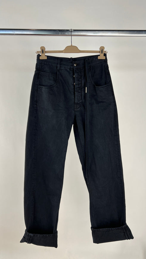 Jeans a gamba dritta
