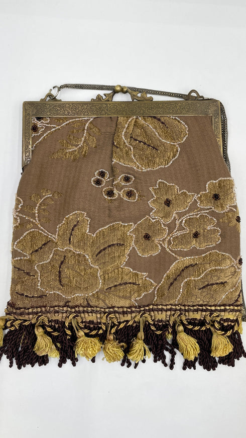 Borsa tessuto ricamato