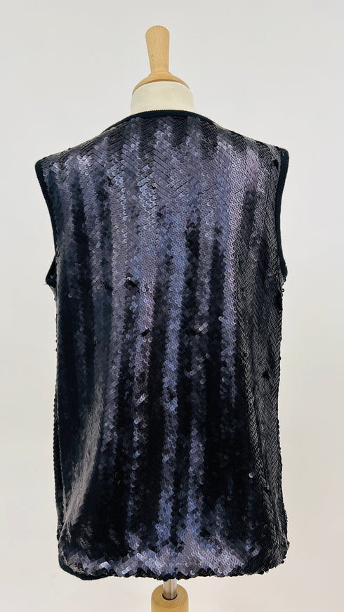 Gilet in paillettes