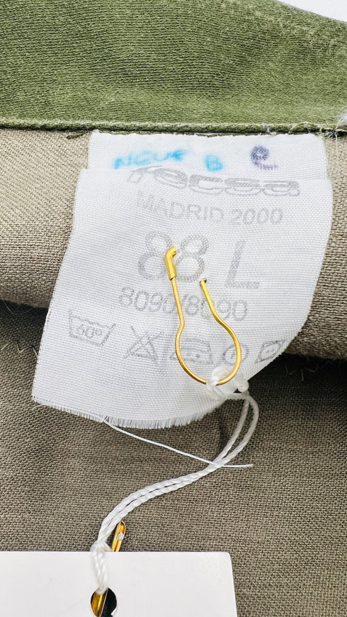 Giacca camouflage ricamata