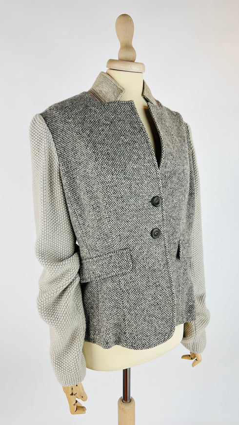 Giacca in lana sfoderata