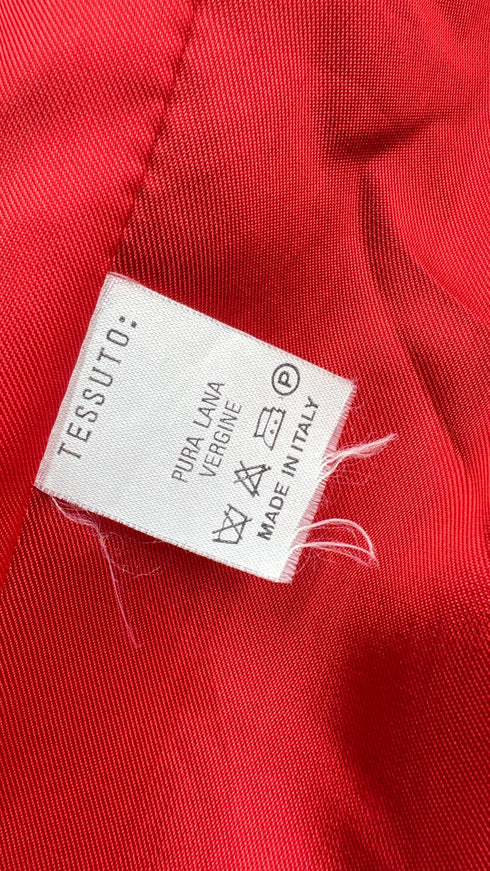 Blazer in lana ricamato