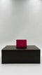 Portacarte fucsia metallizzato