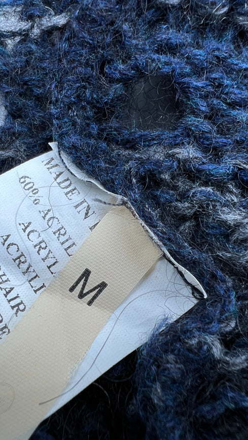 Cardigan righe ondulate