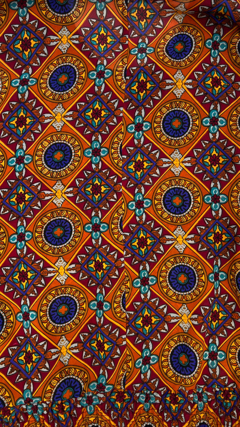 Blusa stampa fantasia