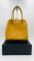 Borsa in pelle color senape