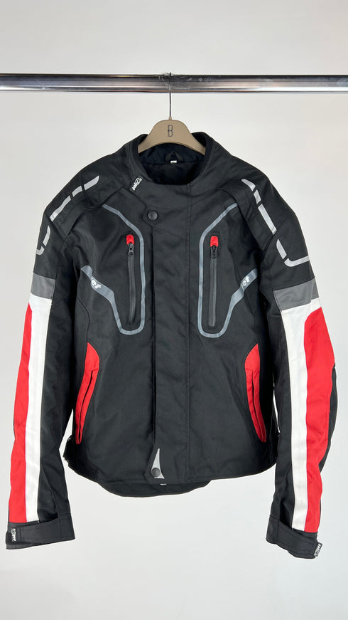 Giacca da moto colorblock