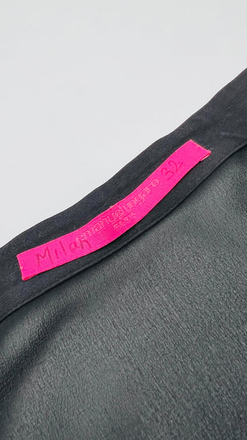 Camicia con drappeggio