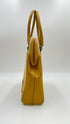 Borsa in pelle color senape