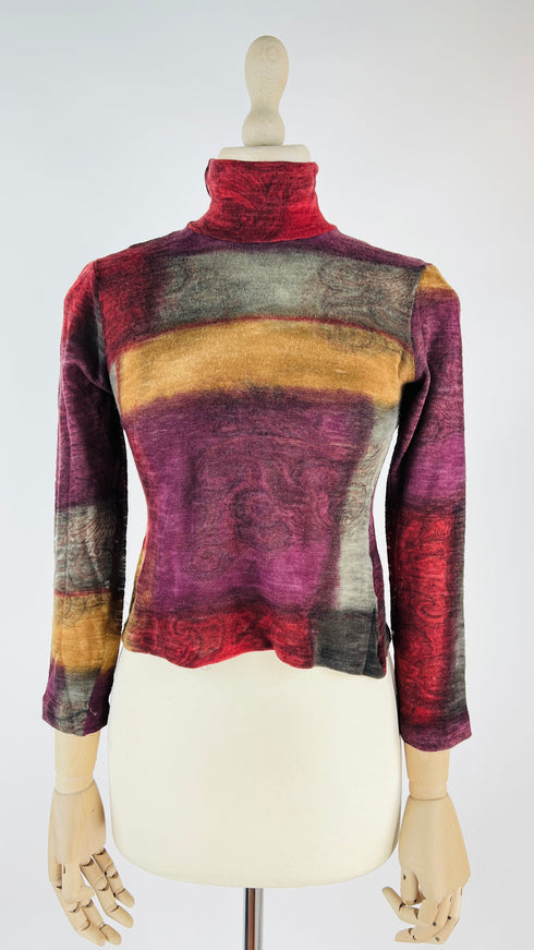 Dolcevita cropped in lana