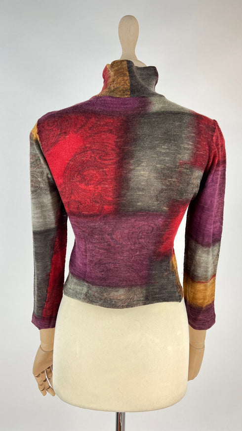 Dolcevita cropped in lana