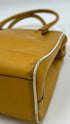 Borsa in pelle color senape