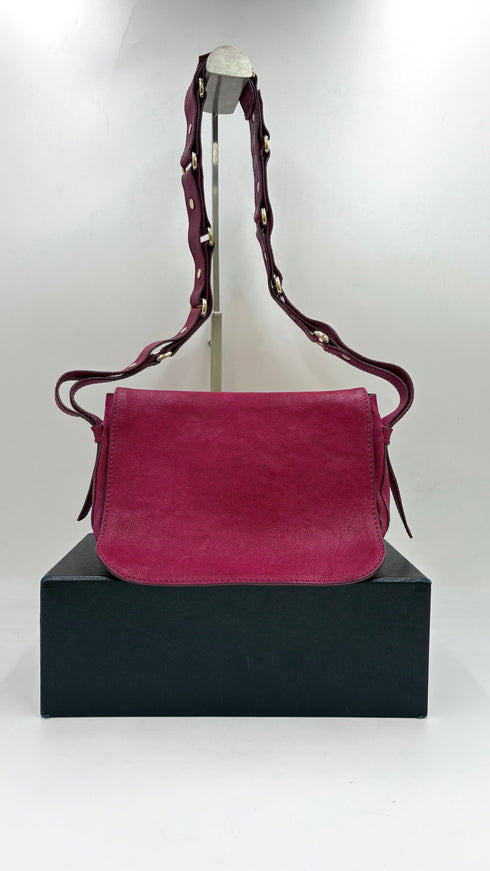 Borsa a spalla magenta