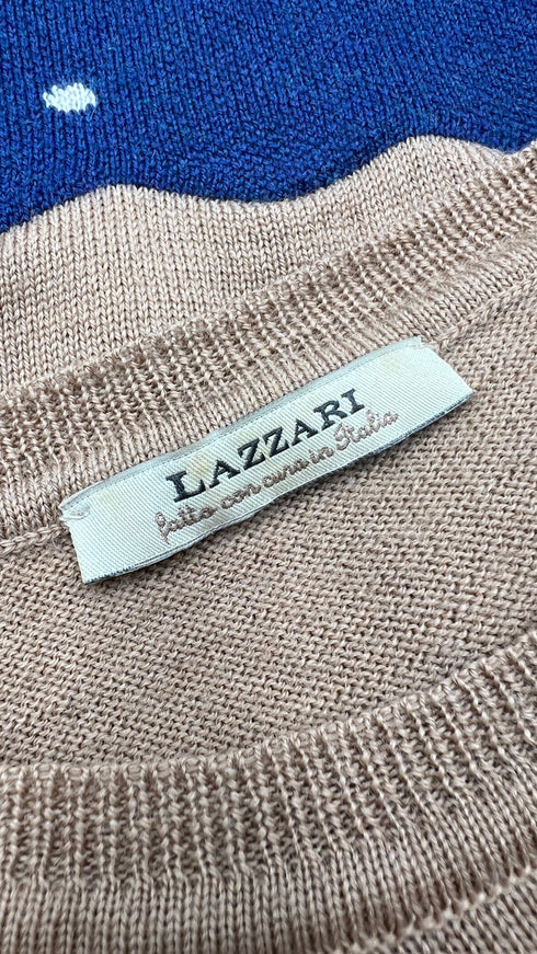 Maglia in lana con cigno