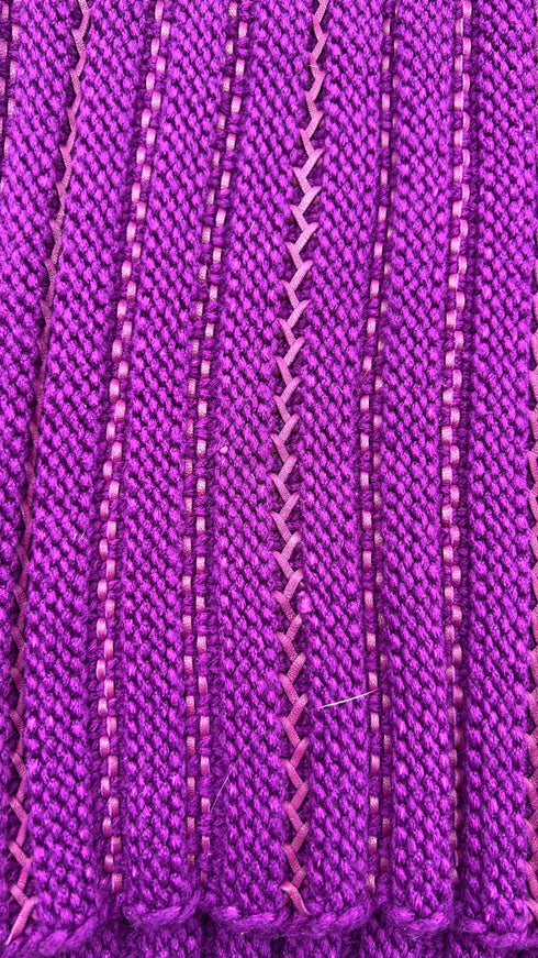 Dolcevita con inserti in pelle