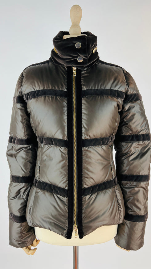 Piumino inserti in velluto