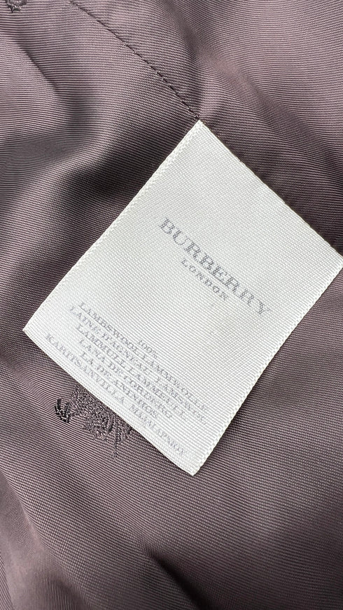 Cappotto in lana check