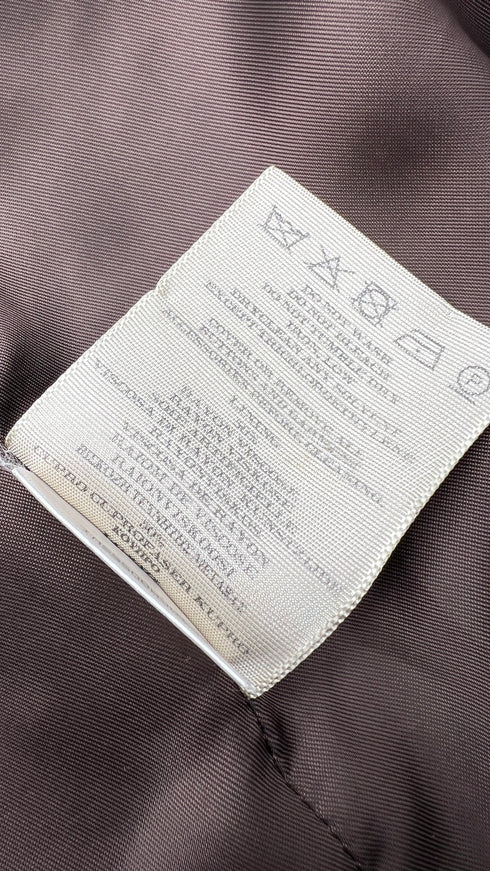 Cappotto in lana check