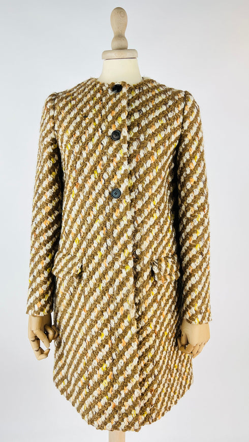 Cappotto tweed bouclé
