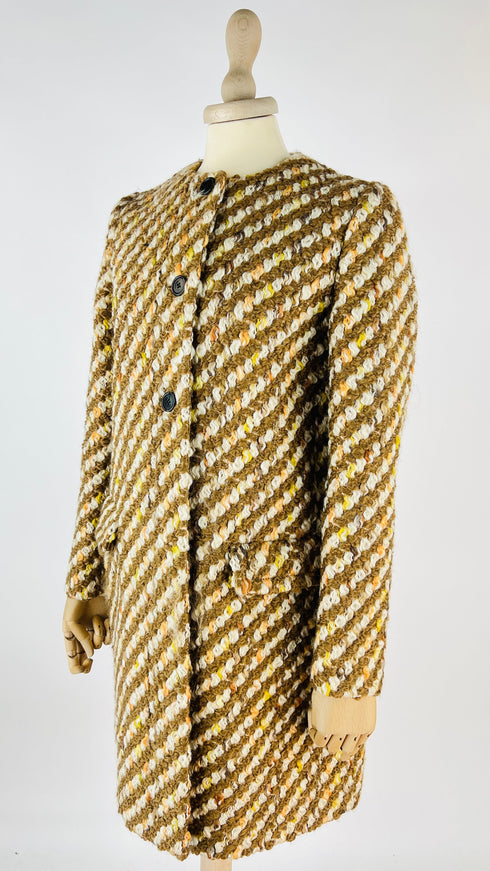 Cappotto tweed bouclé