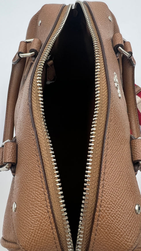 Borsa a bauletto patches